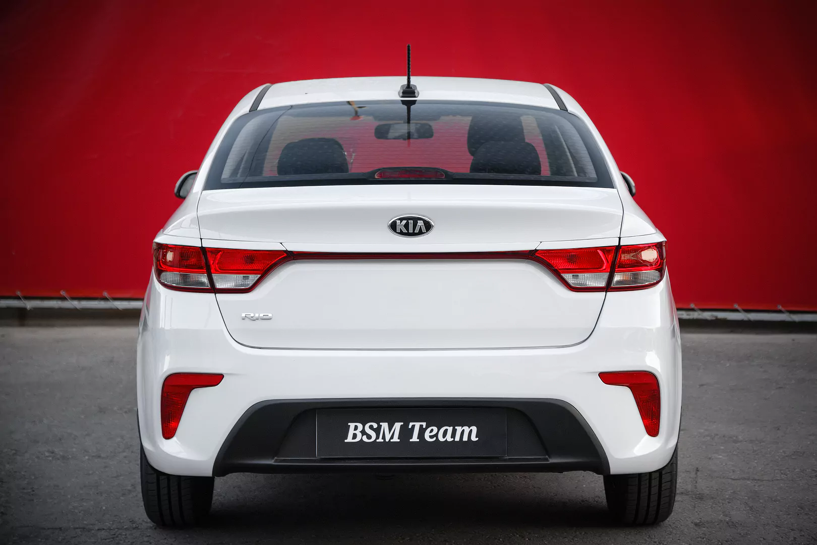Ресницы задние Kia Rio 4 2017-2020 АБС Пластик