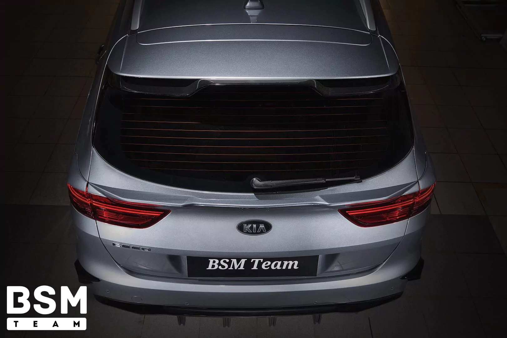 Спойлер Под Спойлер Kia Ceed 3 Универсал (SW) 2019-2022 АБС пластик — изображение 3