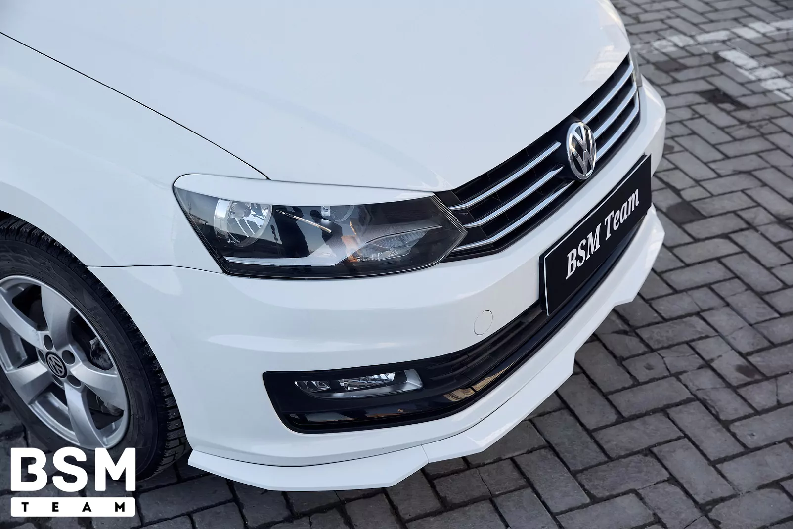 Обвес,стайлинг комплект Volkswagen Polo V 2014-2020 АБС Пластик