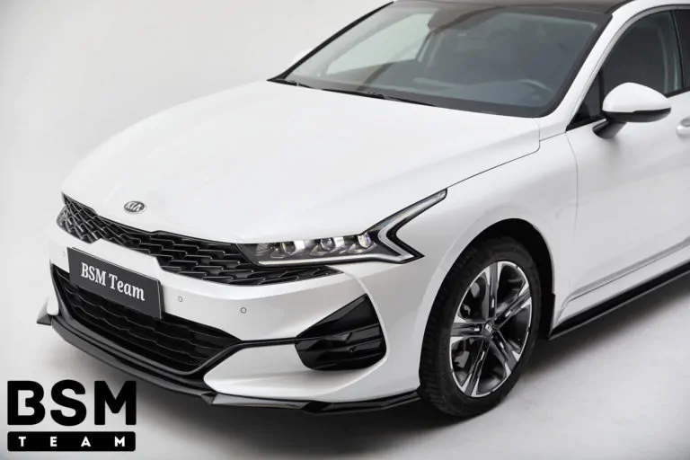 Сплиттер Переднего Бампера Kia K5 2020-2022 / Для версии Style, GT Line GT Line+ / АБС Пластик